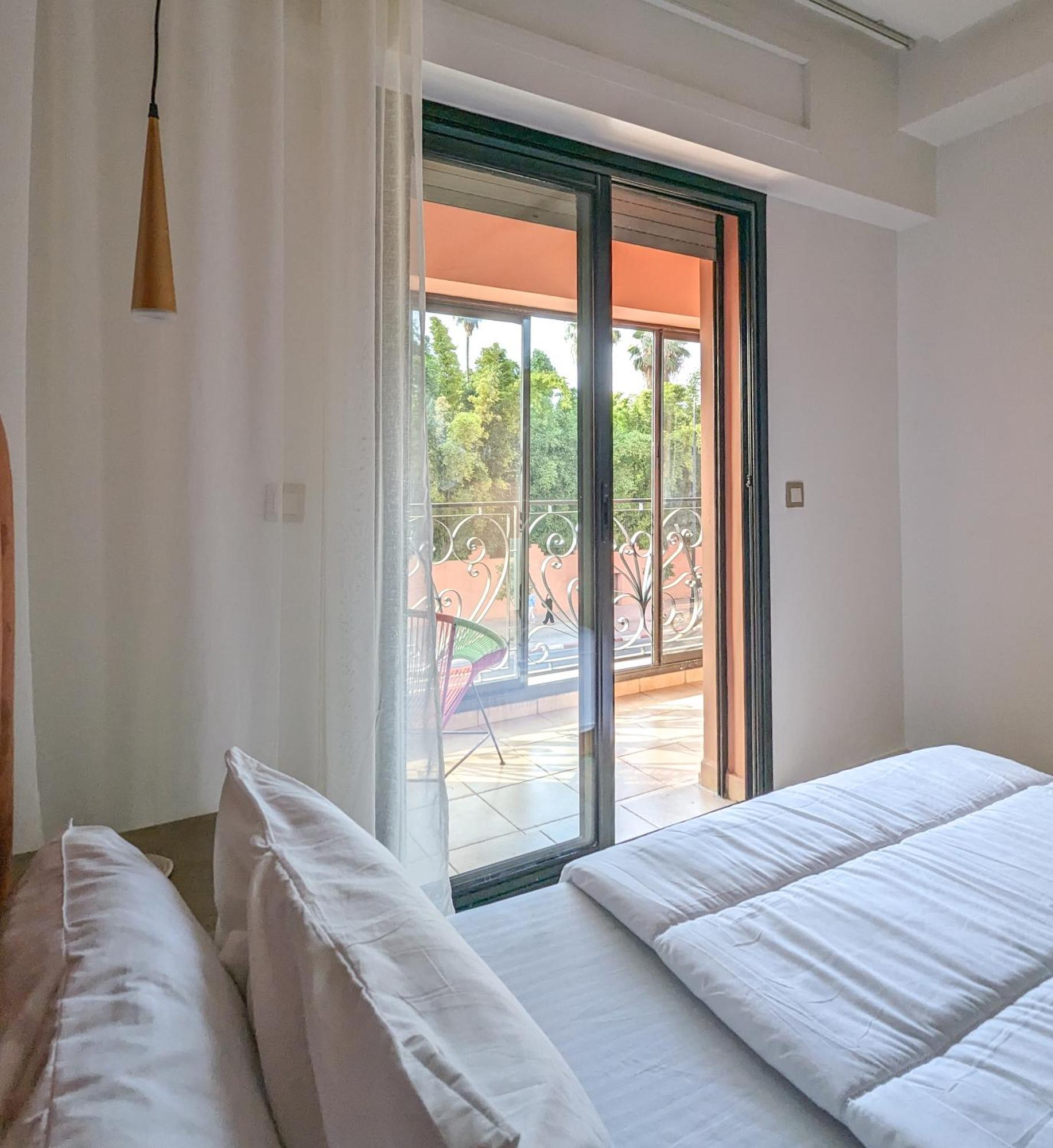 Apartement Panoramic View Majorelle Garden With Pool Marrakesh Eksteriør billede