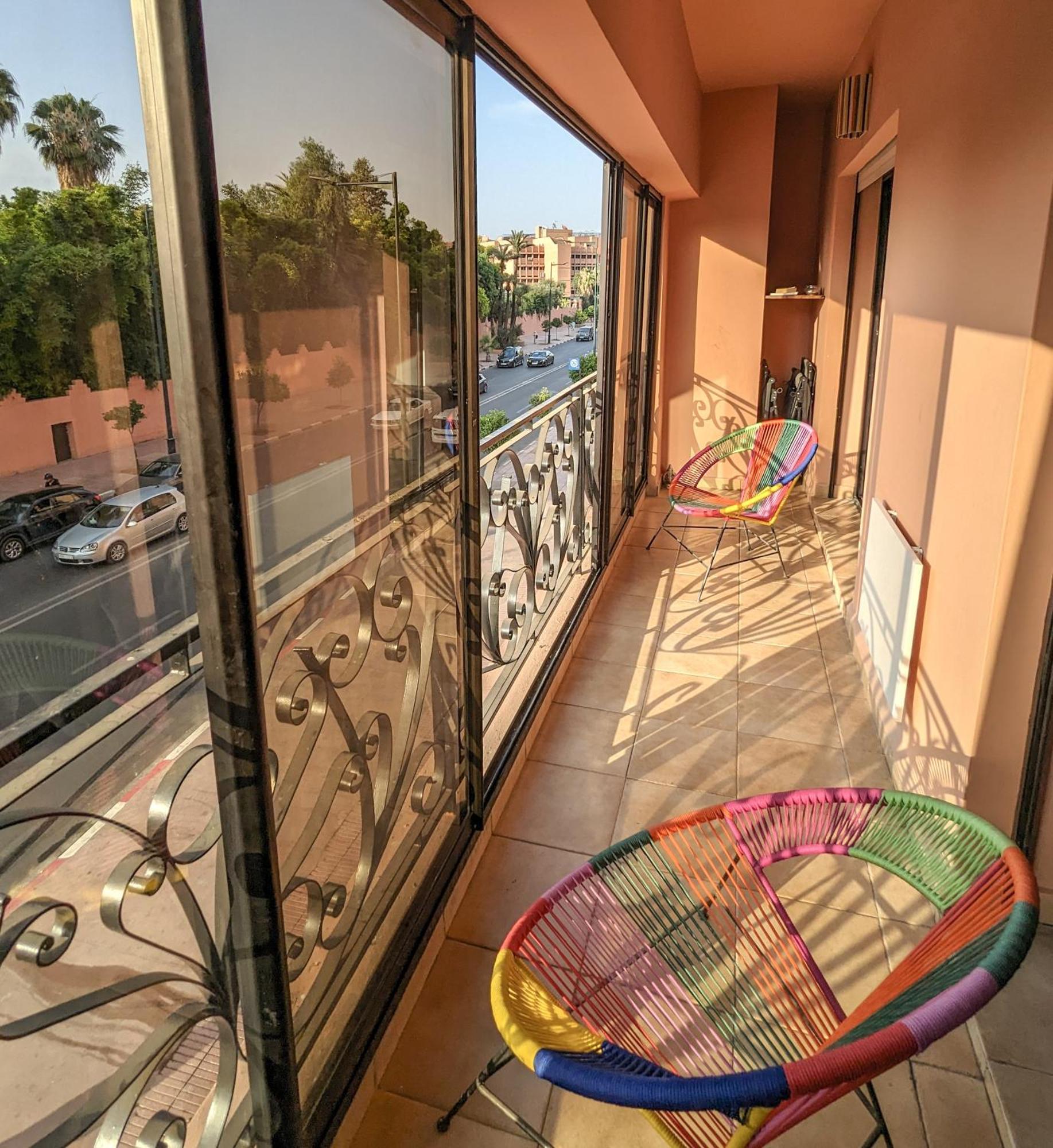 Apartement Panoramic View Majorelle Garden With Pool Marrakesh Eksteriør billede